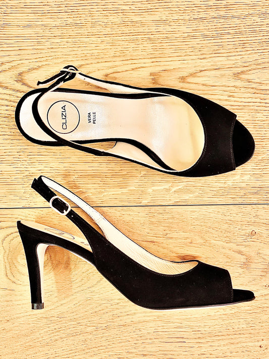 PATTY BLACK SUEDE