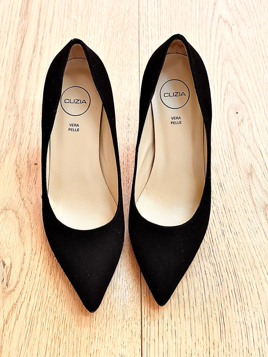JOAN BLACK SUEDE