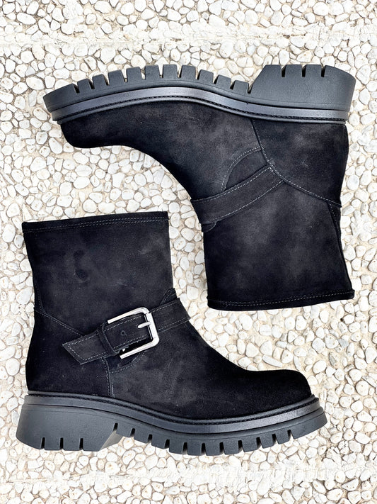 VICTOR SUEDE BLACK