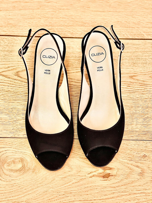 PATTY BLACK SUEDE