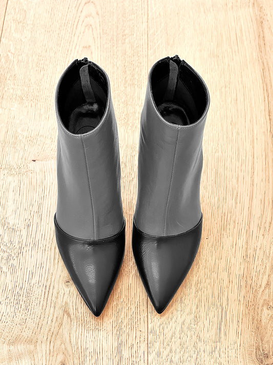 SHING CUERO NEGRO/GRIS