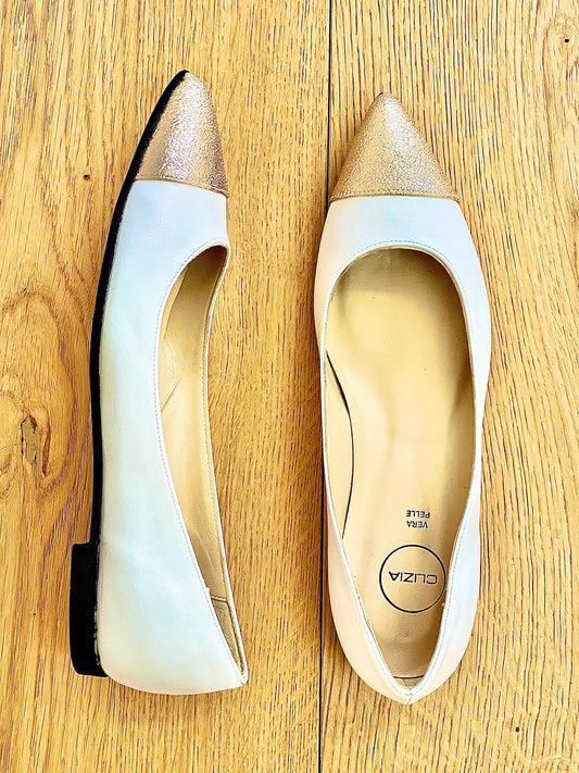 PIN BLANCO/ORO