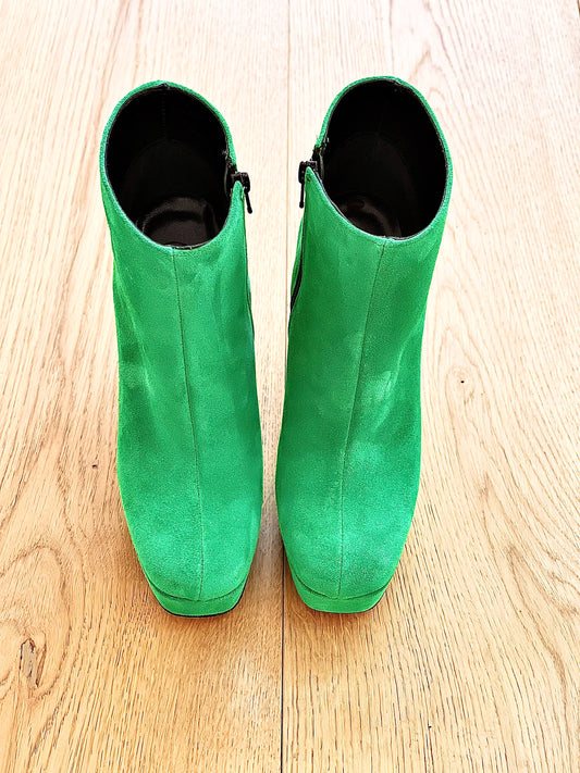 DETROIT SUEDE GREEN