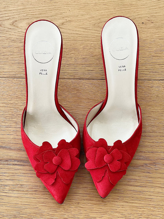JODY RED SUEDE