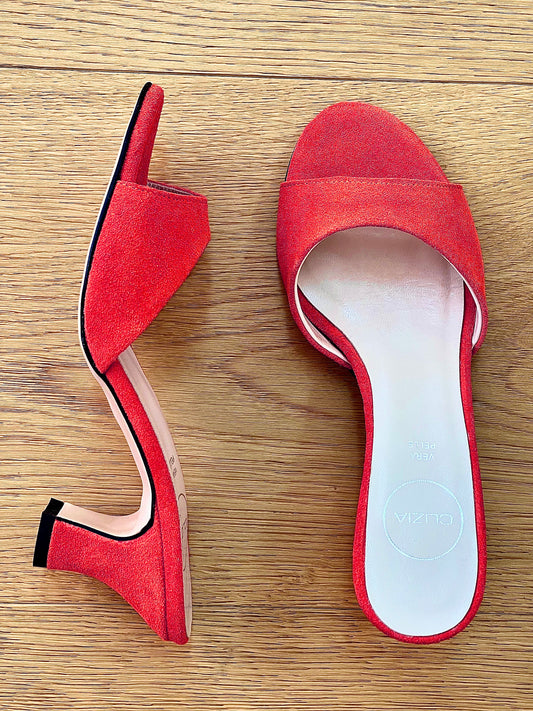 YUDI RED SUEDE