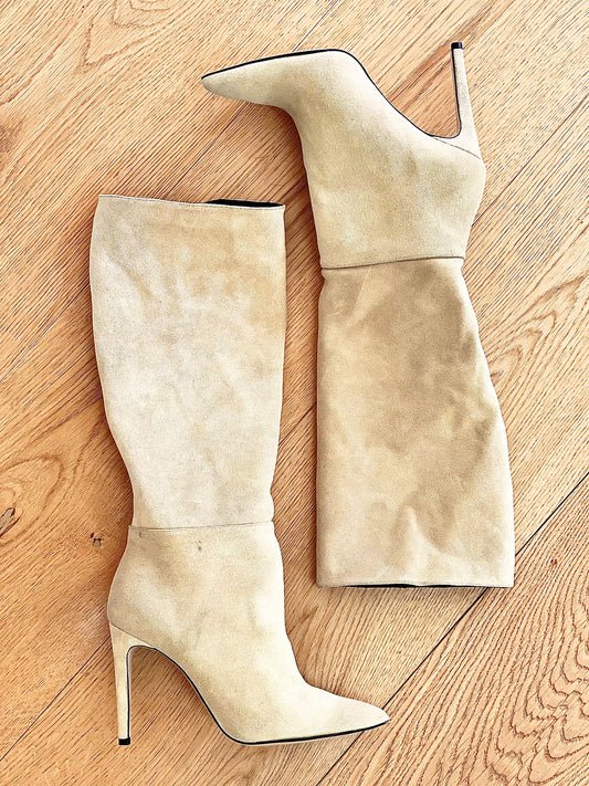 MAYA BEIGE SUEDE