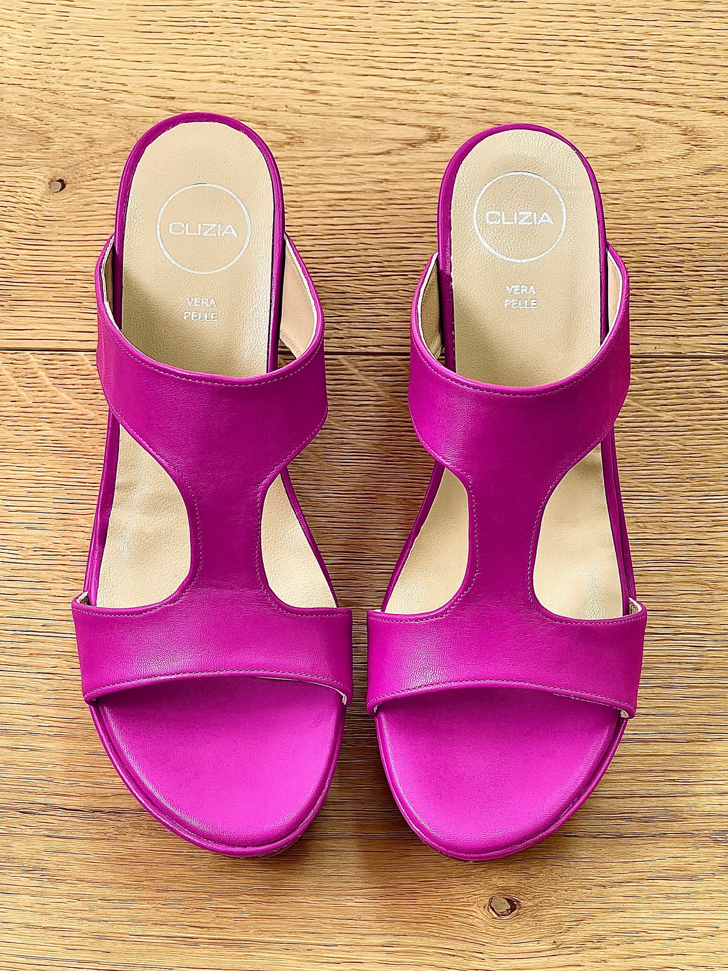 EVA CUIR FUCHSIA