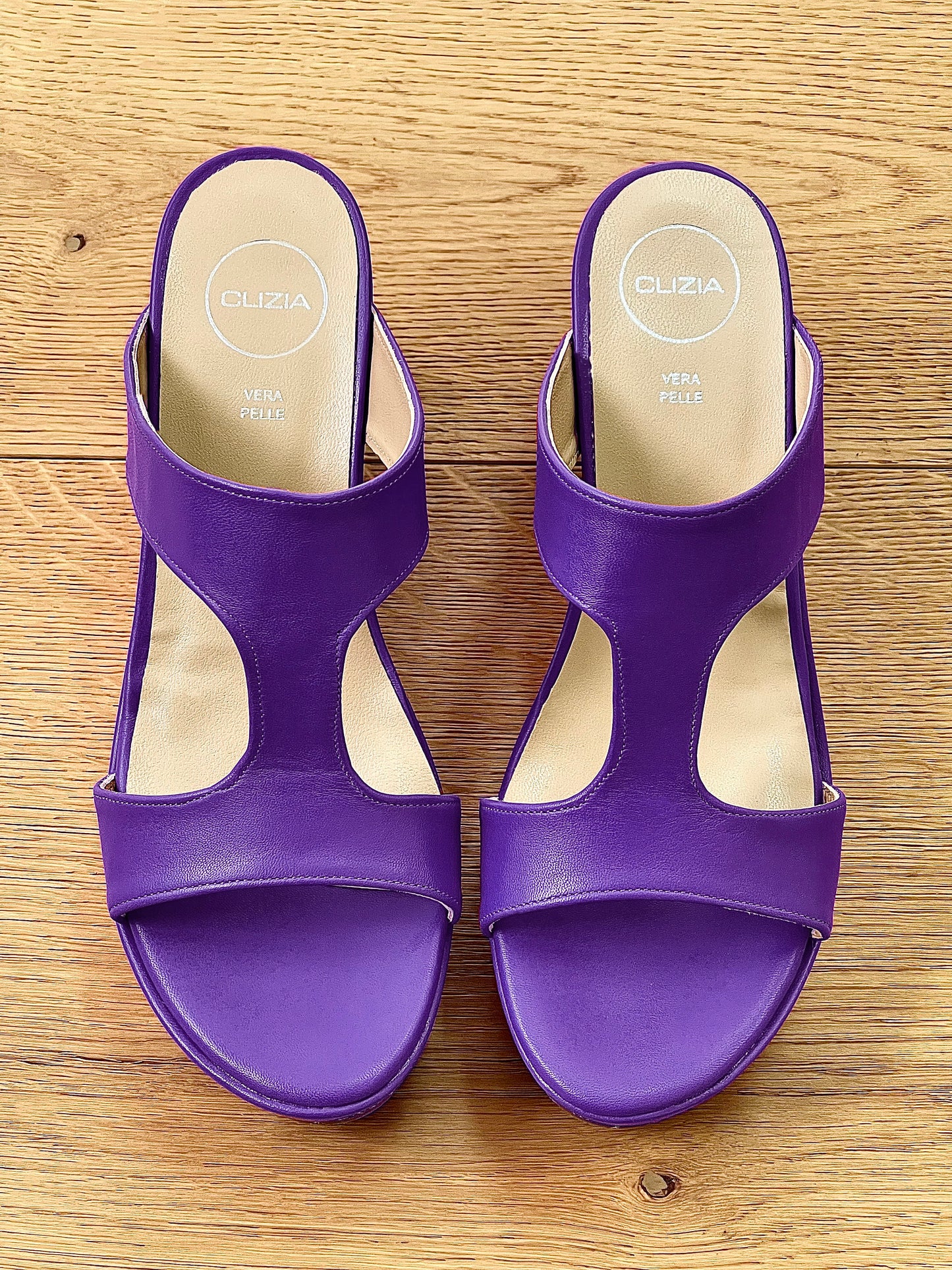 EVA CUIR VIOLET