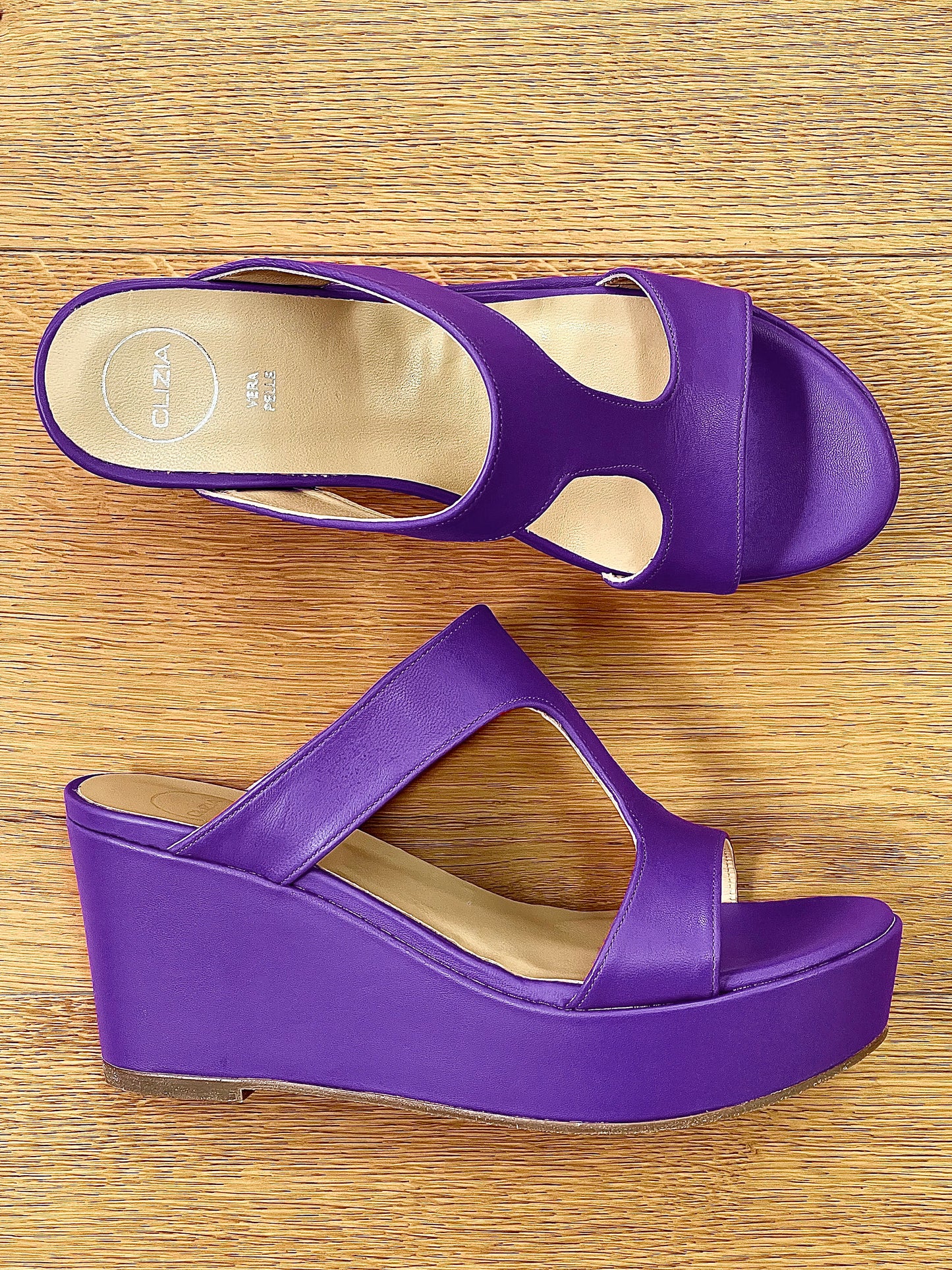 EVA CUIR VIOLET