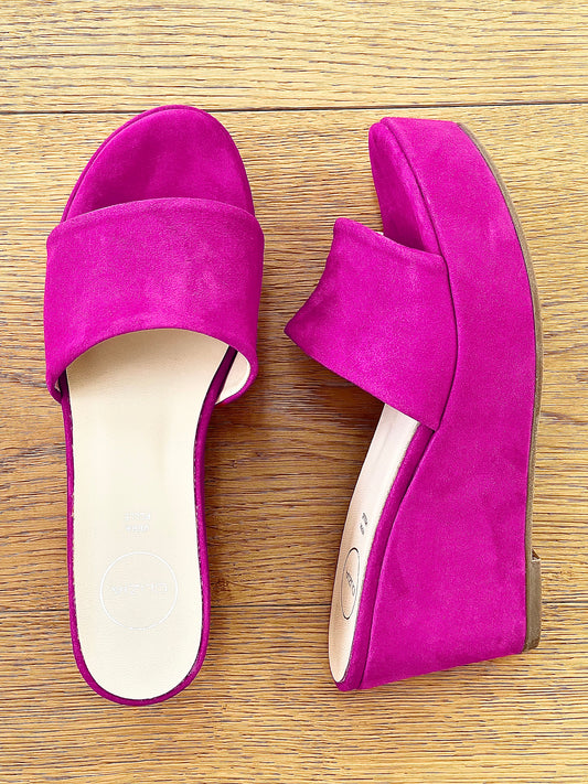 ARON SUEDE FUCHSIA