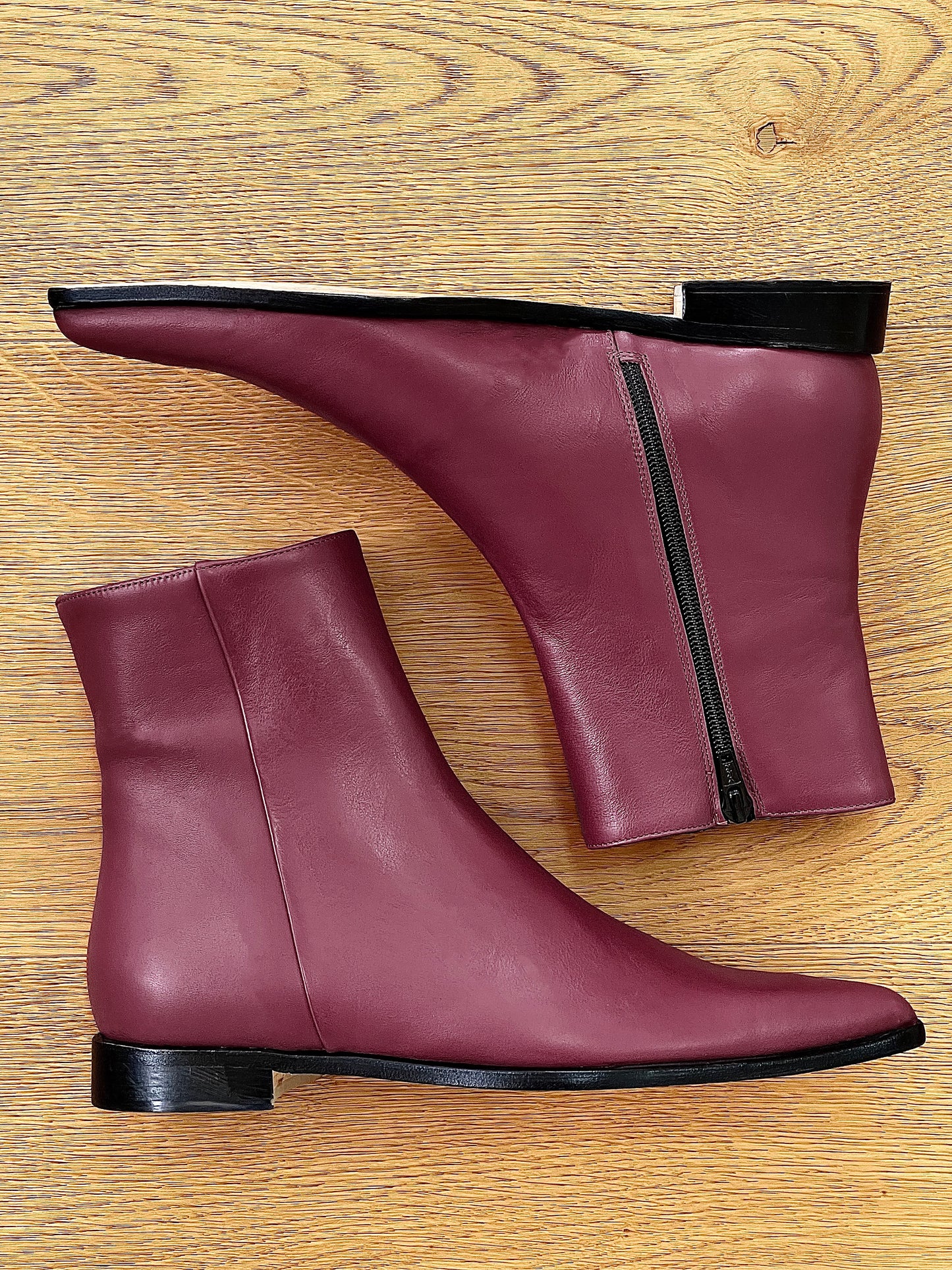 ANDERS CUIR BORDEAUX