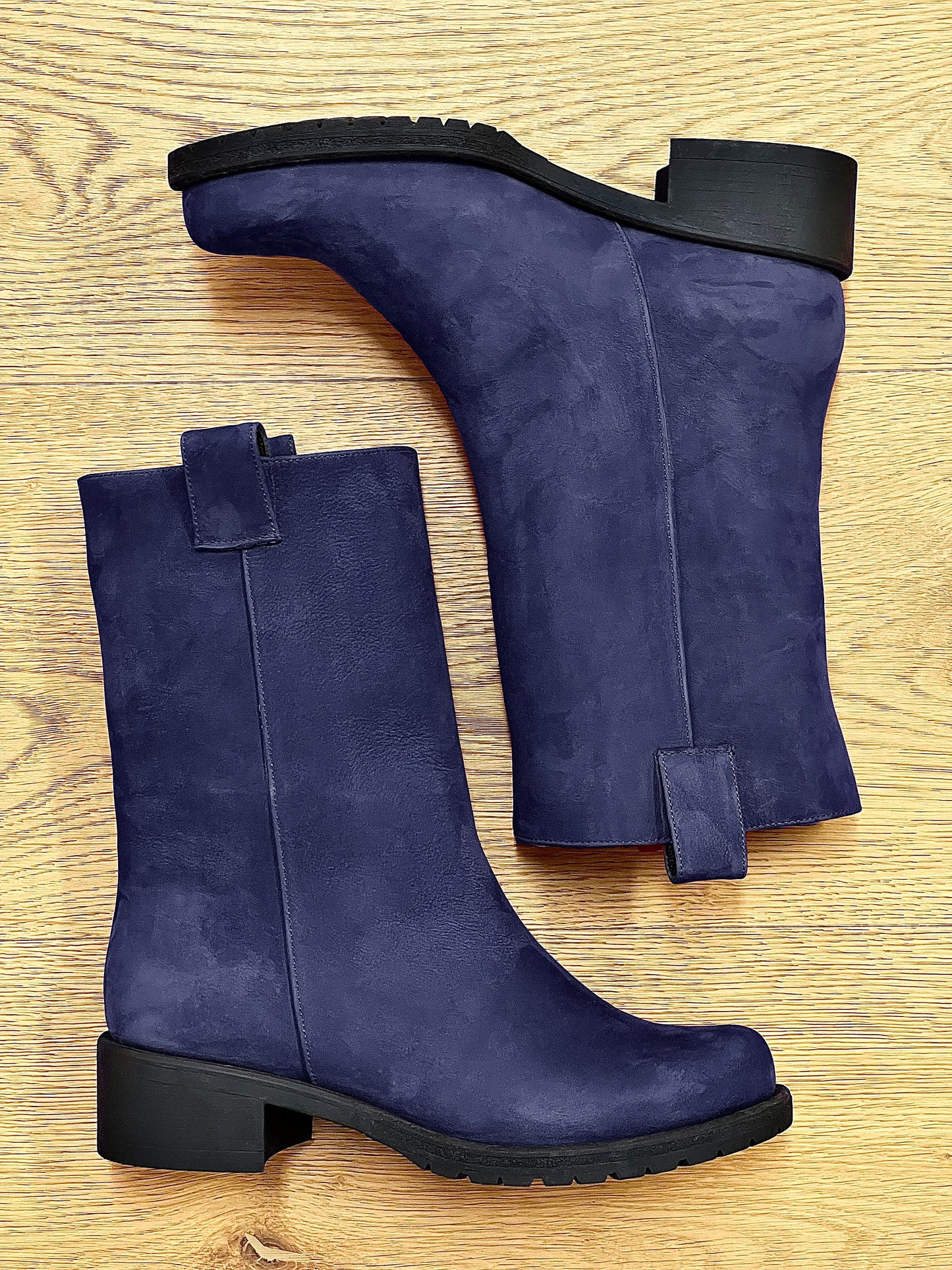 ATLAS NUBUCK BLEU