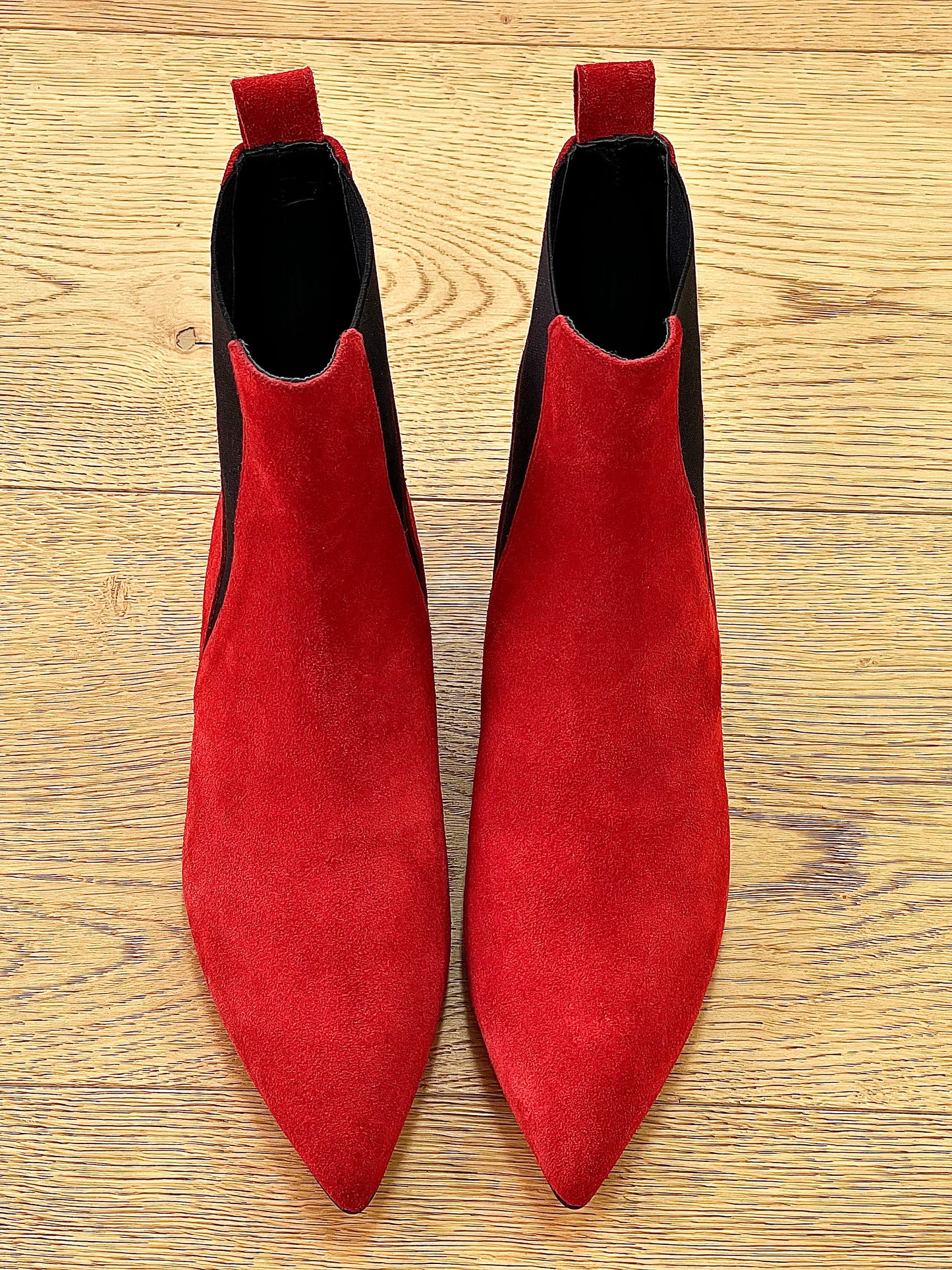 ALEX RED SUEDE