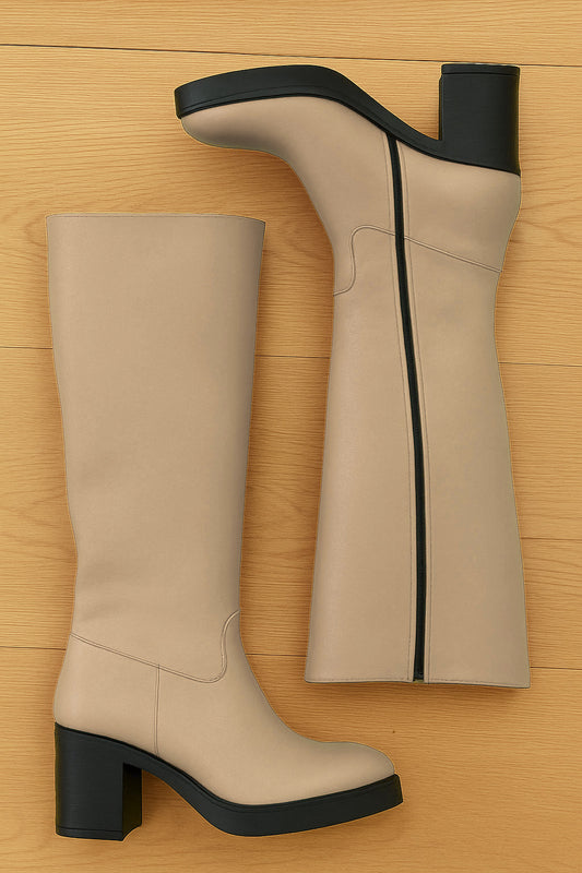 CUIR KARIM BEIGE