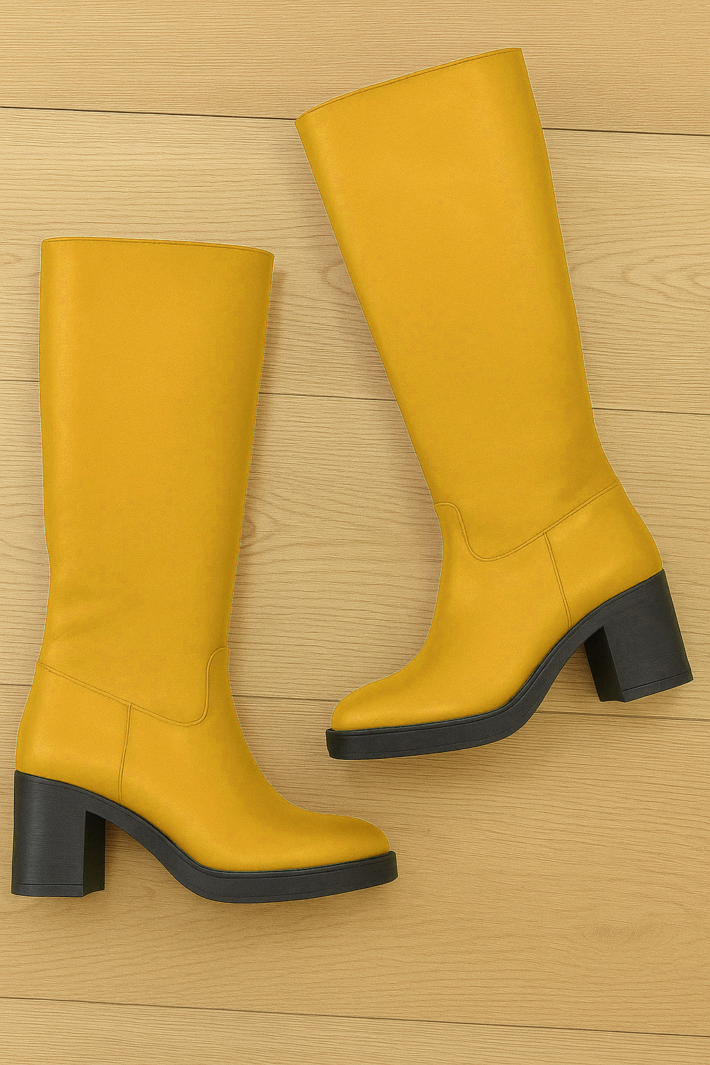 CUIR KARIM OCRE
