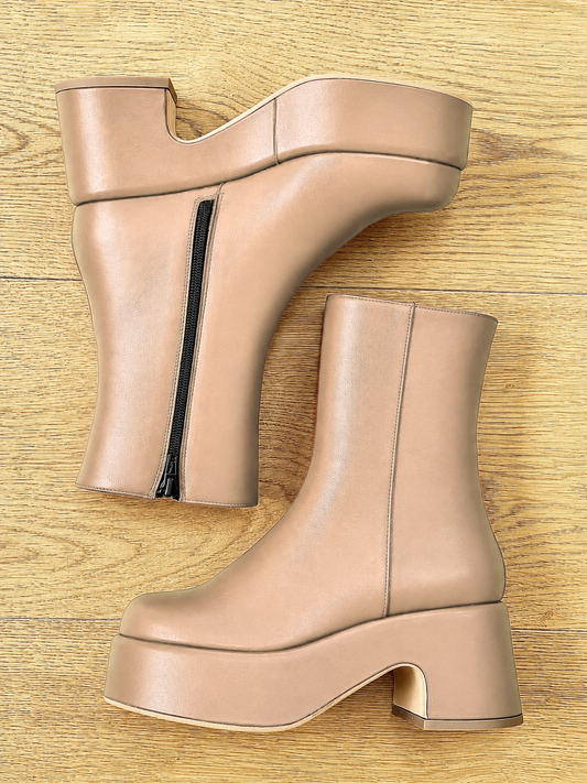 KURT CUIR BEIGE