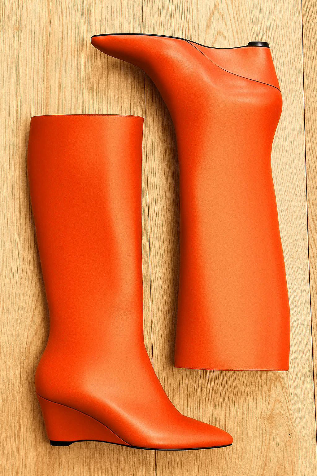 SYDNEY CUIR ORANGE