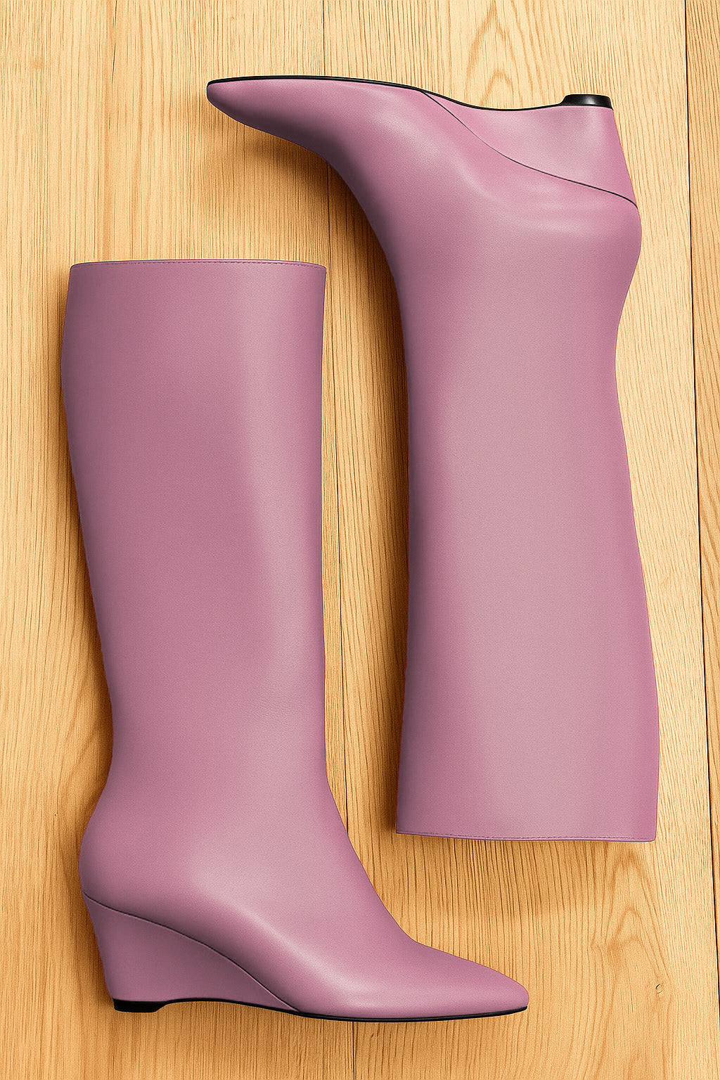 SYDNEY CUIR LILAS
