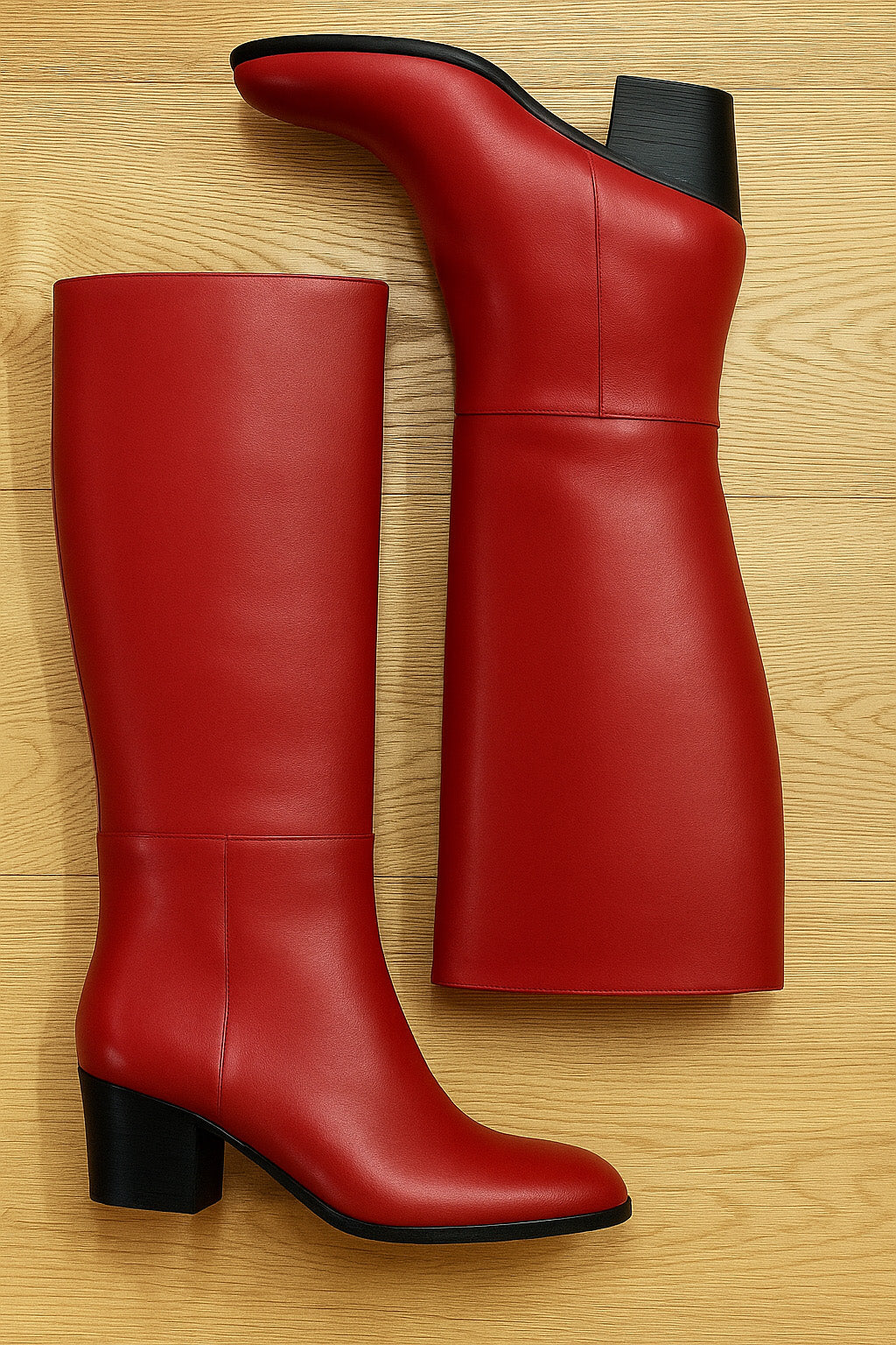 CUIR KINE ROUGE