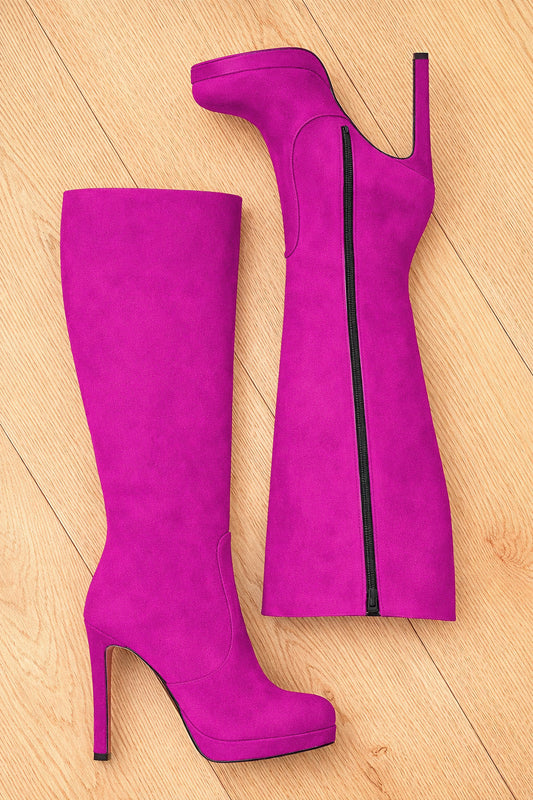 PRAGUE SUEDE FUCHSIA