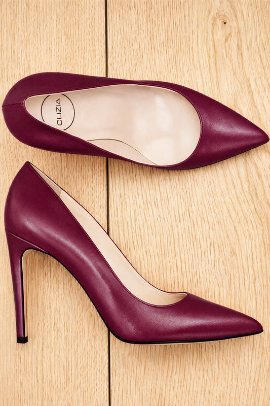NOE CUIR BORDEAUX