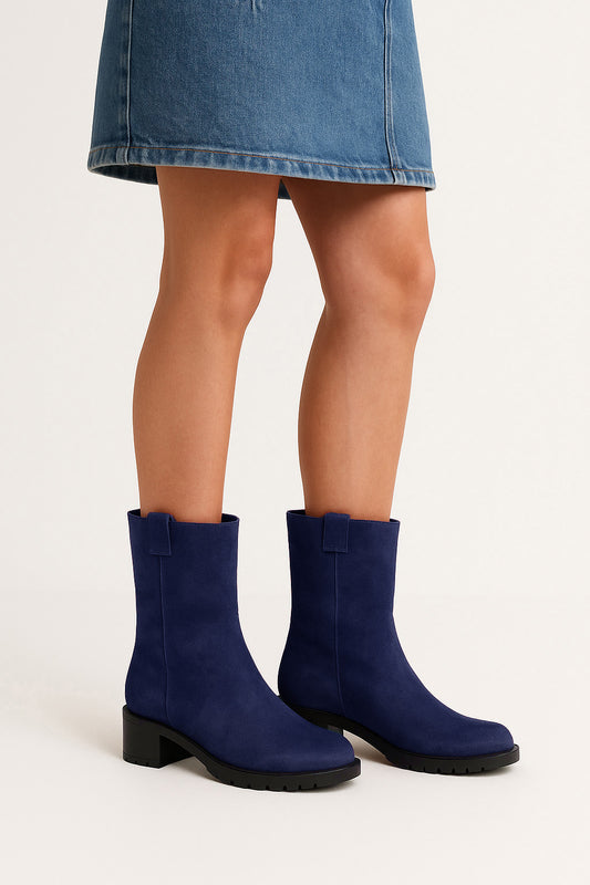 ATLAS NUBUCK BLEU