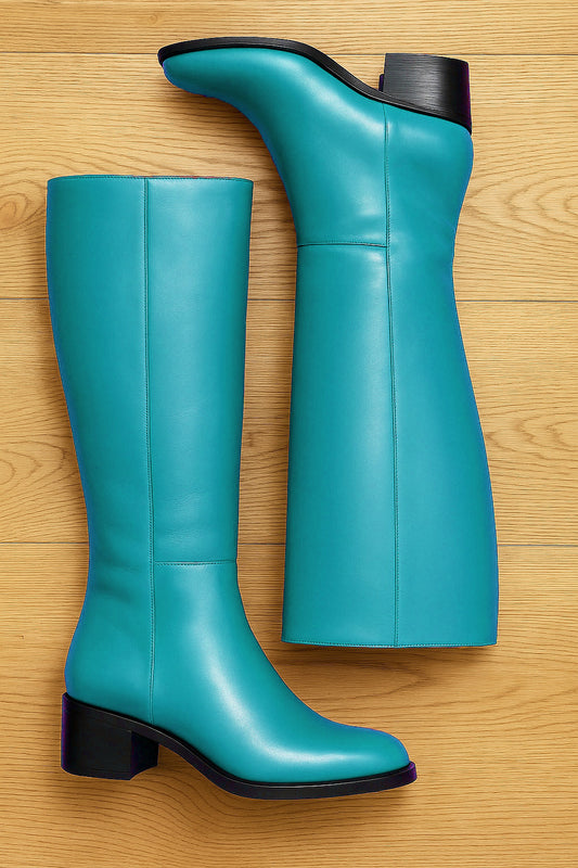 SVEN CUIR BLEU