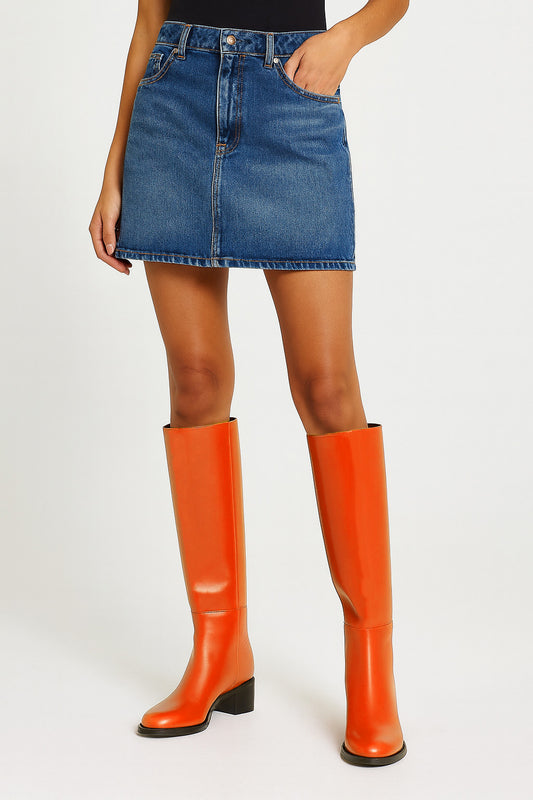 SVEN CUIR ORANGE