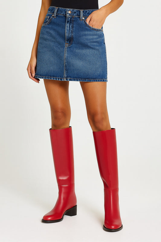SVEN CUIR ROUGE