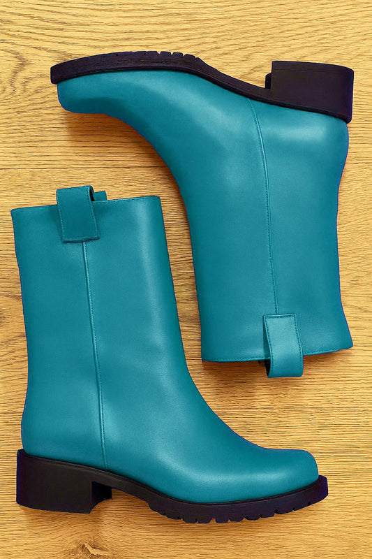 ATLAS EN CUIR BLEU