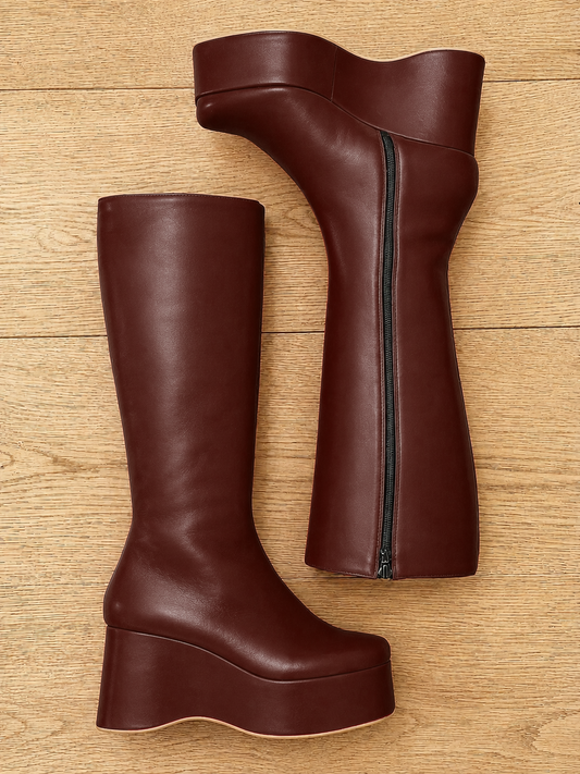 HIBA CUIR MARRON