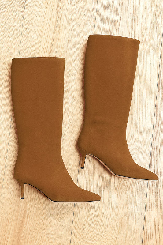 MELISSA COGNAC SUEDE