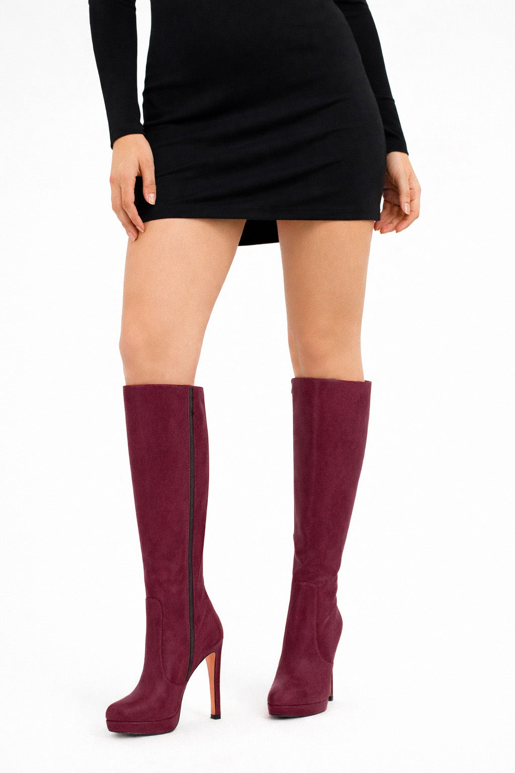 PRAGA SUEDE BORDEAUX