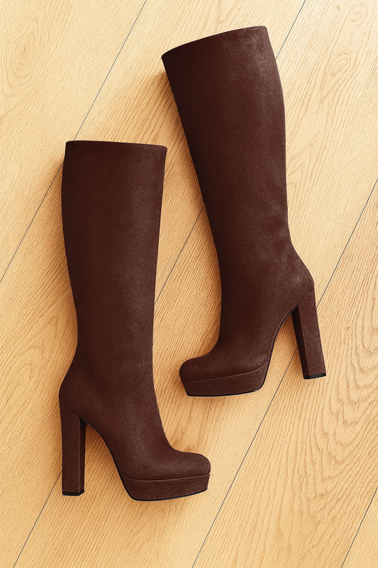 SAVANNAH EN DAIM MARRON