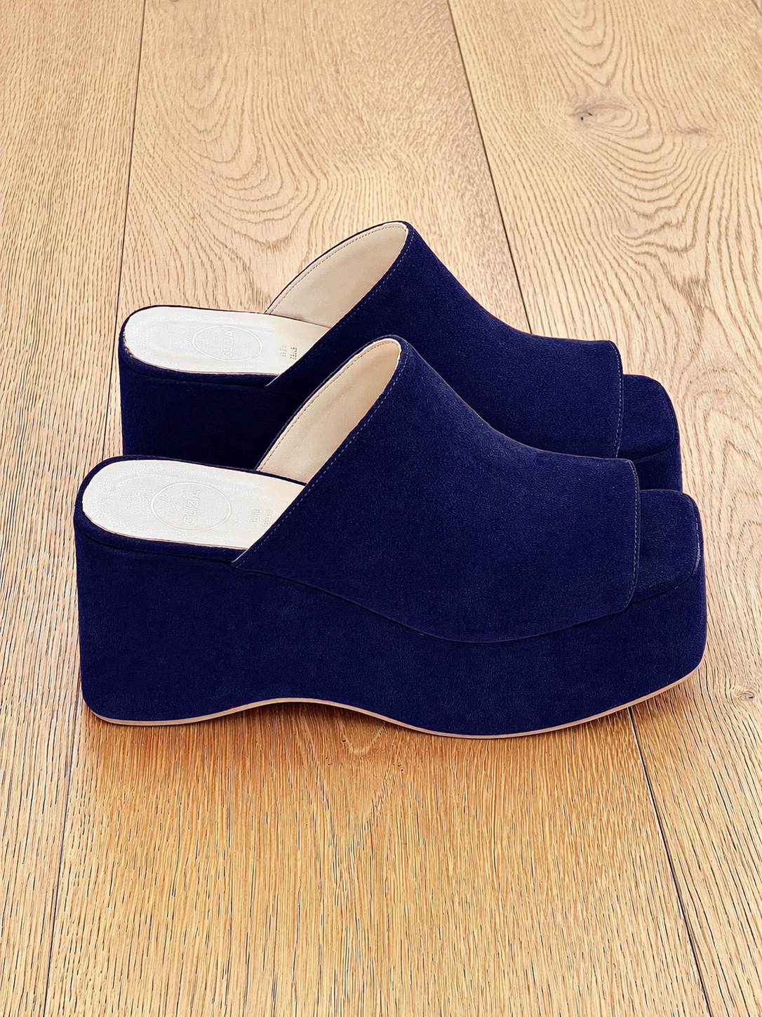 NIKO SUEDE BLEU