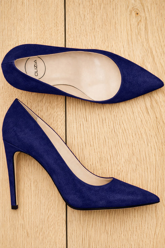 SUEDE BLEU NOE
