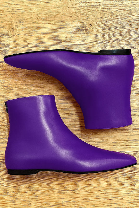 SINDEL CUIR VIOLET