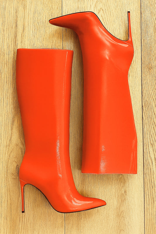 PEINTURE ORANGE JUANA