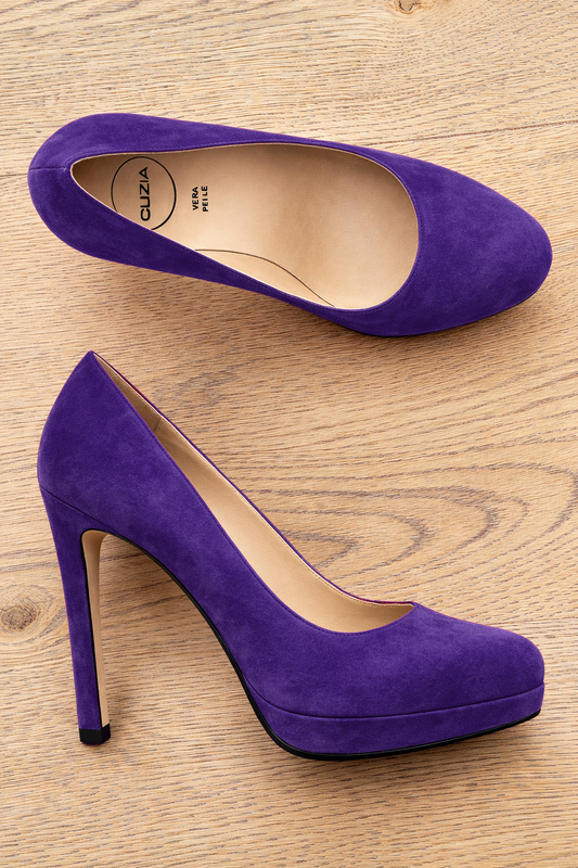 ANNA SUEDE VIOLET