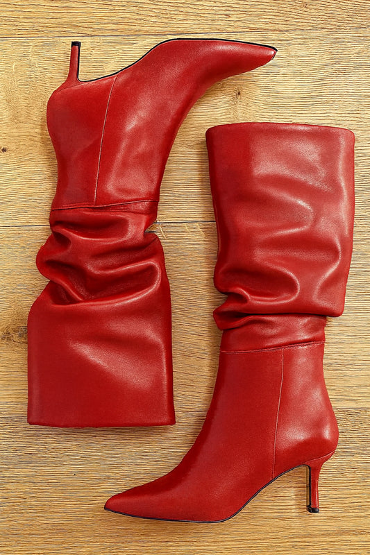 NENA CUIR ROUGE