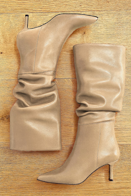 NENA CUIR BEIGE