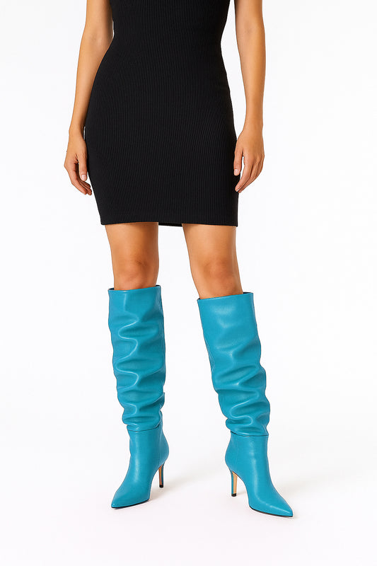 NENA CUIR BLEU