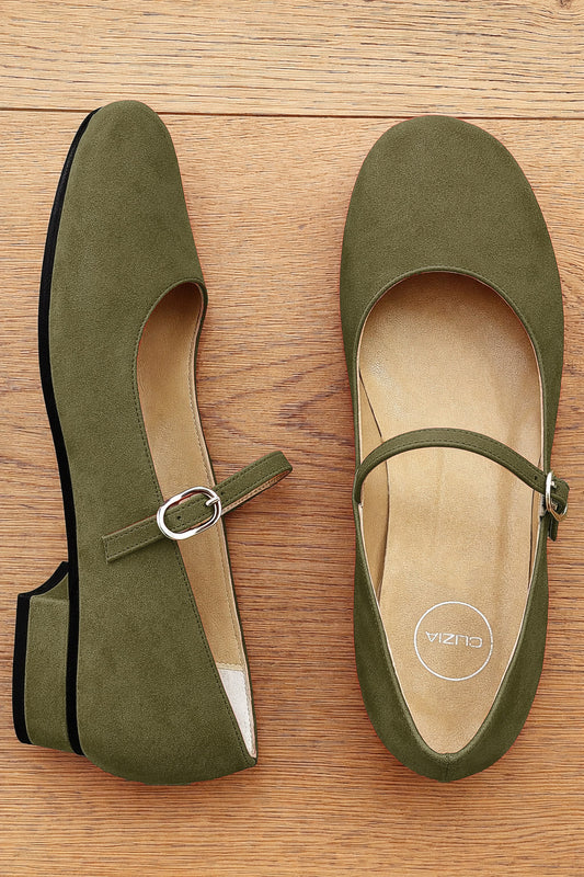 ZELIA SUEDE KAKI