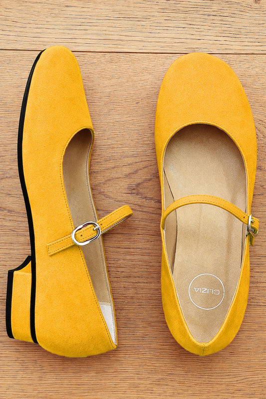 ZELIA SUEDE OCHRE