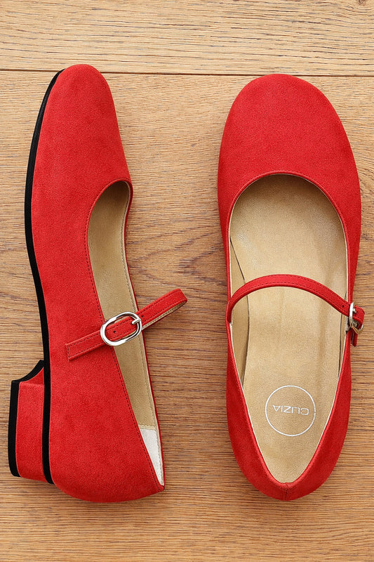 ZELIA SUEDE ROUGE