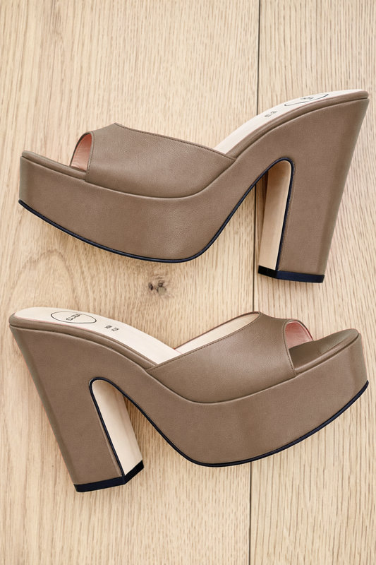 LIPSEY CUIR TAUPE
