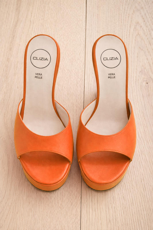 LIPSEY CUIR ORANGE