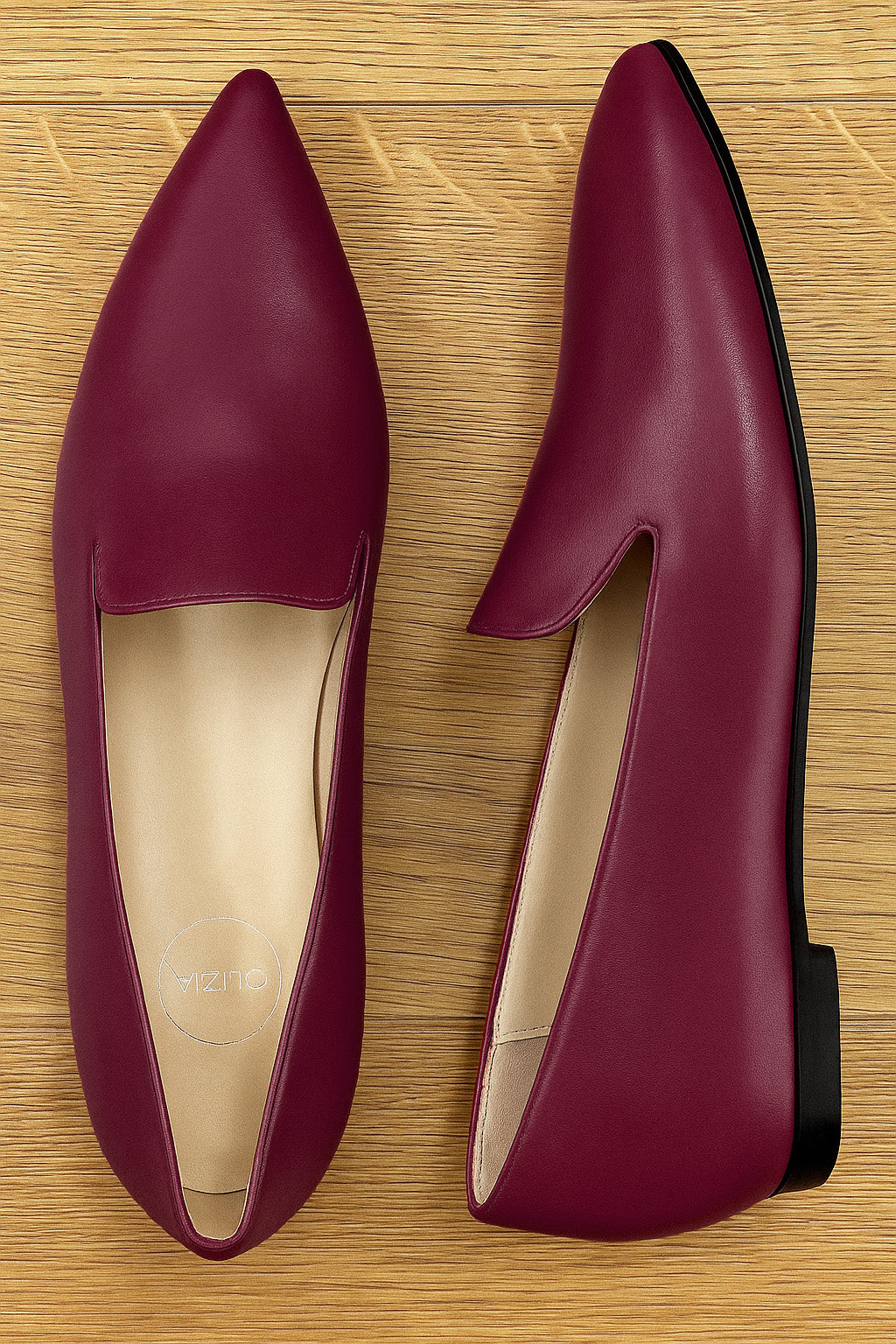 JOSS CUIR BORDEAUX
