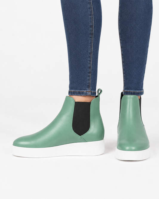 TOMMY CUIR AQUAMARINE