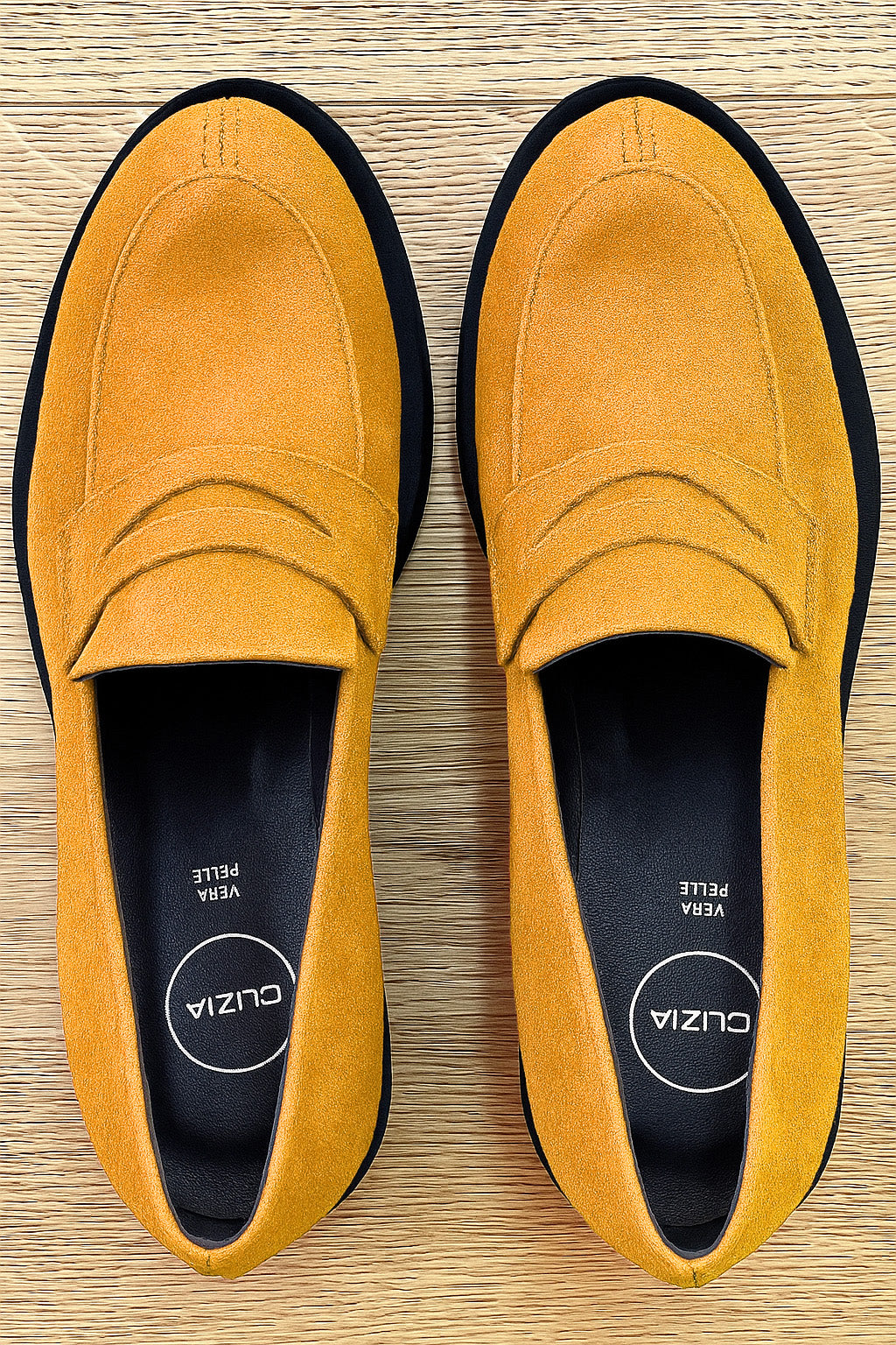 NELLY OCHRE SUEDE